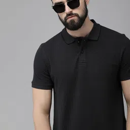 The Roadster Life Co. Men Polo Collar Pure Cotton T-shirt-picture-45