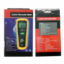 Metravi Carbon Monoxide Meter ±5% 0 to 1000 ppm Yellow & Black, CO-10 image 3