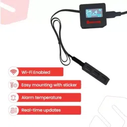 Systems Tech HTM-890 2-in-1 Digital Tachometer and TS-200 IoT Temp Sensor image 3