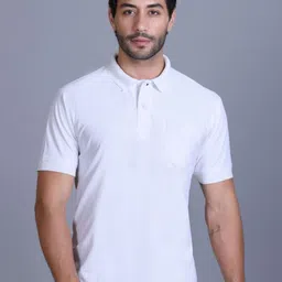SANHOK Men Polo Collar Pure Cotton One Pocket T-shirt-picture-41