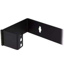StarTech.com Black 1U Steel Bracket with 2-Post Frame 152 x 501 x 44mm, WALLMOUNTH1 image 5