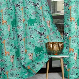 ROSARA HOME Unisex Teal Curtains and Sheers-picture-31