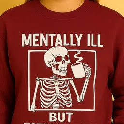 KASHIAN Women Printed Sweatshirt image 3