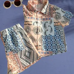 NAAMJAP Kids-Unisex Pure Cotton Printed Clothing Set-picture-15