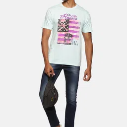 bollti Graphic Printed Cotton T-Shirt image 5