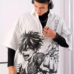 The Indian Garage Co Men Floral Opaque Printed Casual Shirt-picture-10