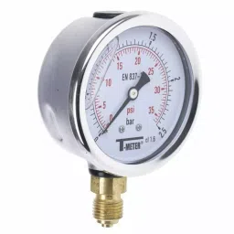 Sferaco G 1/4 Analogue Pressure Gauge 2.5 bar Bottom Entry 63 mm Outside Diameter With RS Calibration, 1613003-picture-48