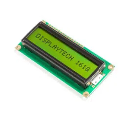 Displaytech 161G Alphanumeric LCD Display Yellow-Green on 1 Row by 16 Characters Transflective, 161G BC BW (Pack of 250) image 2