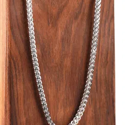 PALMONAS Men Rhodium-Plated Stainless Steel Waterproof & Anti-Tarnish Chain-picture-50