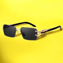 FUNGLASSES Unisex Rectangle Sunglasseswith UV Protected Lens 6200 jagur dndi image 4