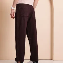 Mast & Harbour Men Loose Fit Pure Cotton Jeans image 4