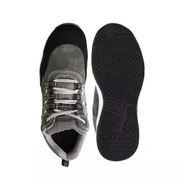 Lancer Steel Toe Safety Shoes PU Sole UK 9 Black and Grey, TP-1203-picture-12