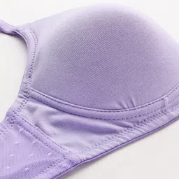 DressBerry Lavender Half Coverage Lightly Padded Everyday Bra All Day Comfort image 2