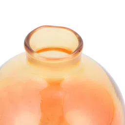 Fabindia Red Glass Table Vase image 4