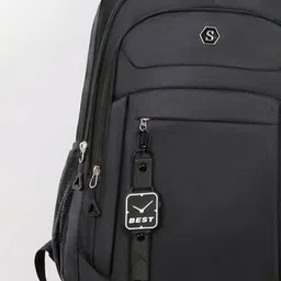 StyleCast Men Solid Padded Shoulder Strap Medium Backpack image 3