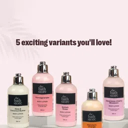 The Bath Store Set Of 10 British Rose Body Lotion- 200ml Each image 2