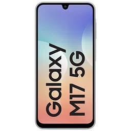 samsung galaxy m17 5g (4 gb memory) silver 128 gb image 1