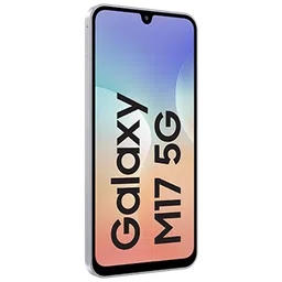 samsung galaxy m17 5g (4 gb memory) silver 128 gb image 2