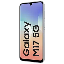 samsung galaxy m17 5g (4 gb memory) silver 128 gb image 3