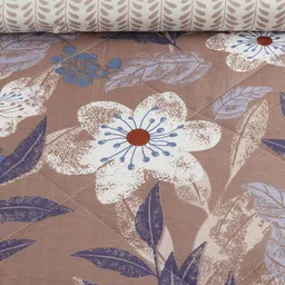 Florida Brown & Brown Floral AC Room Comforter image 3