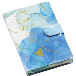 Rushabh Novelty Notebook 8500-5 Blue Marble Design 96-Pages Plain-image-15
