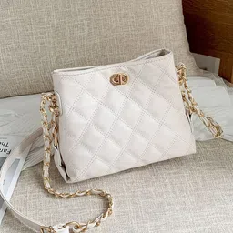 StyleCast Women Geometric Structured Sling Bag-image-57