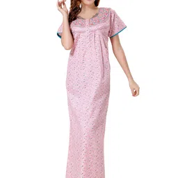 Soulemo Printed Maxi Nightdress-picture-17