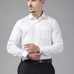 Blackberrys Pure Cotton Slim Fit Formal Shirt-image-34