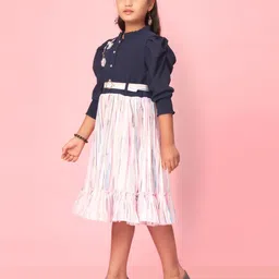 BAESD Georgette Fit & Flare Midi Dress image 4