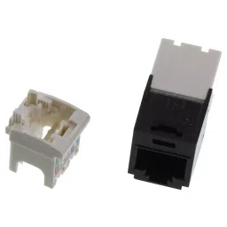 PANDUIT Modular & Ethernet Connectors CAT6 RJ45 MODULAR JACK, 8 POSITION, 1 PORT, CJ688TGBL.-picture-19