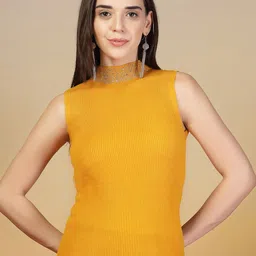 Juelle Women Woollen Sweater Vest-image-40