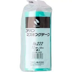 NICHIBAN Masking Tape Mint Green 18 mm x 18 m for Vehicle Painting, NO.222 (Pack of 70 Roll)-image-13
