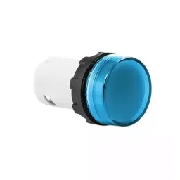 C&S Electric Integrated LED Pilot Lamp Metallic Range 12 V DC Blue, RCB7-IVL76 image 1