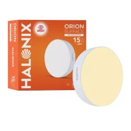 Halonix Orion Surface LED Down Lighter Round Upto 3 kV Surge Protection 15 W, Warm White-picture-48