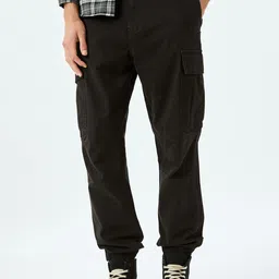 Koton Men Regular Fit Cargo Trousers-image-21