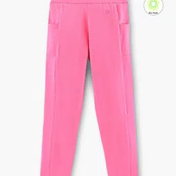 Honeyhap Premium Super Stretch & Soft, Heavy Cotton Jeggings with Side Pockets - Fandango Pink-picture-20