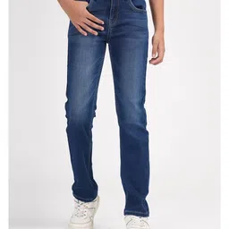 Zion Super Cotton Denim Mild Washed Jeans - Blue-picture-20