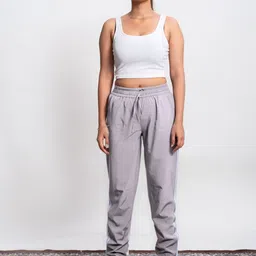 Me Craft Women Relaxed Trousers-image-82