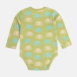 MINI KLUB Boys Pack Of 2 Printed Cotton Bodysuits image 2