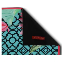 SEJ by Nisha Gupta Floral Green Table Runner - Green image 3