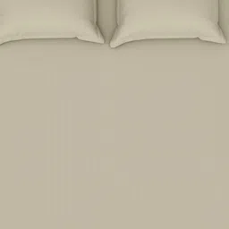 home expressions Cream-Coloured 500 TC Cotton Single Bedsheet Set -1.3716m X 2.2352m image 5