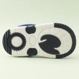 Cute Walk by Babyhug Musical Sandals with Velcro Closure & Pineapple Applique- Blue image 5