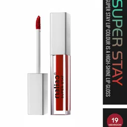 Maliao Super Stay Long Lasting Lipstick - 3.8 ml - Mehroon 19 image 3