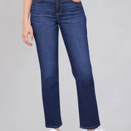 Wrangler Women Straight Fit High-Rise Light Fade Stretchable Jeans-picture-31