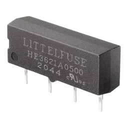 Littelfuse RELAY, REED, SPST-NO, 200V, 0.5A, THT Model No - HE3621A0500-picture-48
