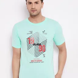 LYCOS Men Printed Applique T-shirt-picture-22