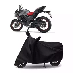 Auto Pearl Bike Cover for Suzuki Gixxer Special Edition (Black)-picture-18