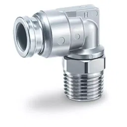 SMC KQB2 Series Elbow Fitting, 16 mm to G 1/2, Threaded-to-Tube Connection Style, KQB2L16-G04-F-image-74