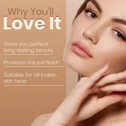 Colors Queen Oil Free Real Base Foundation - 40 ml - Caramel image 4