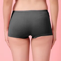 SHYAM SONS FLAIR Pack of 3 Mid-Rise Boy Shorts Briefs image 5